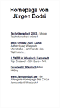 Mobile Screenshot of bodri.de